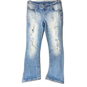 Ariya Bali Womens Junior Size 5/6 Detroyed Jeans